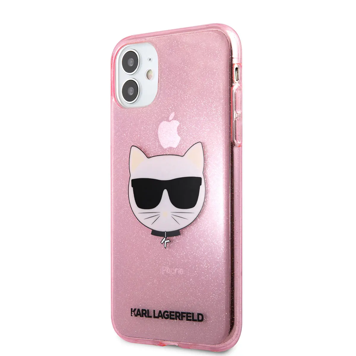 iPhone 11 Şeffaf Kılıf, Choupette Head Desenli - Karl Lagerfeld