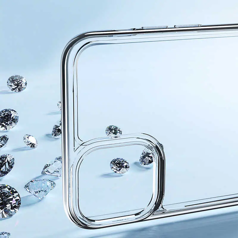 iPhone 11 Pro Şeffaf Cam Arka Kapaklı Kılıf - Benks Magic Crystal