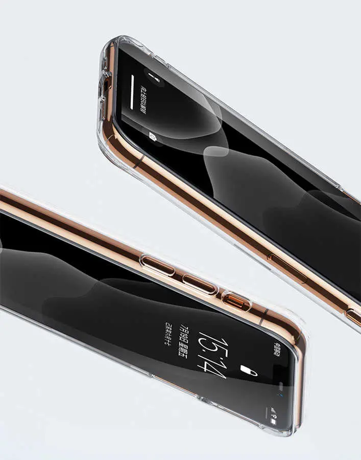iPhone 11 Pro Şeffaf Cam Arka Kapaklı Kılıf - Benks Magic Crystal