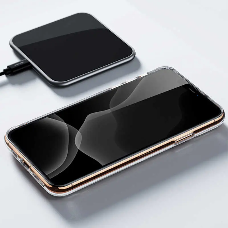 iPhone 11 Pro Şeffaf Cam Arka Kapaklı Kılıf - Benks Magic Crystal