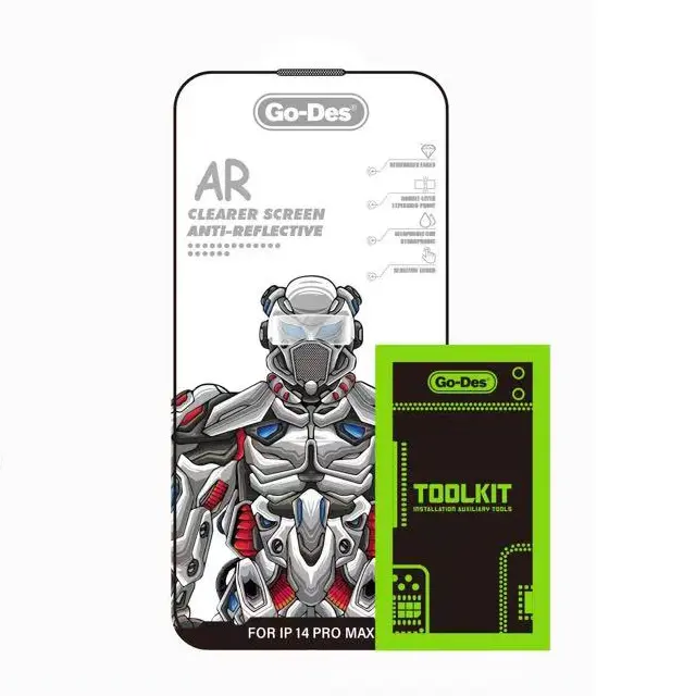iPhone 11 Pro Max Yansıma Önleyici Temperli Cam Ekran Koruyucu - Go Des