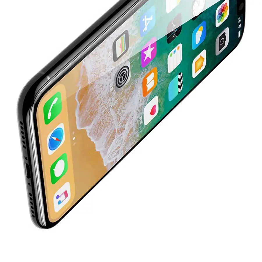 iPhone 11 Pro Max Seramik Ekran Koruyucu, 3D Kavisli - Davin