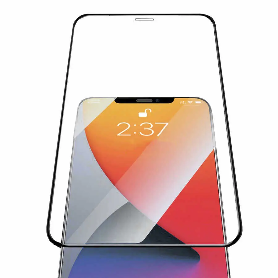 iPhone 11 Pro Max Seramik Ekran Koruyucu, 3D Kavisli - Davin