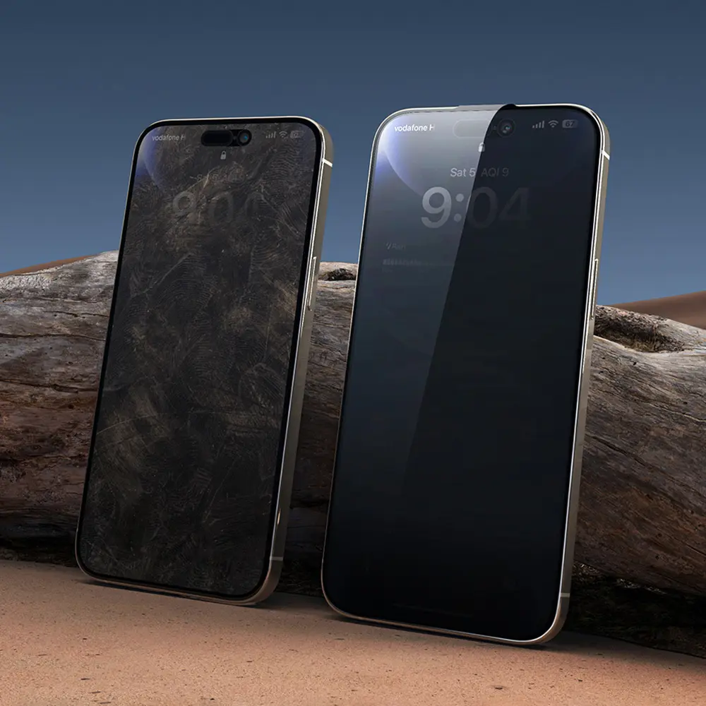 iPhone 11 Temperli Cam Ekran Koruyucu, 180° Gizlilik - Wiwu GT-015 10'lu Paket