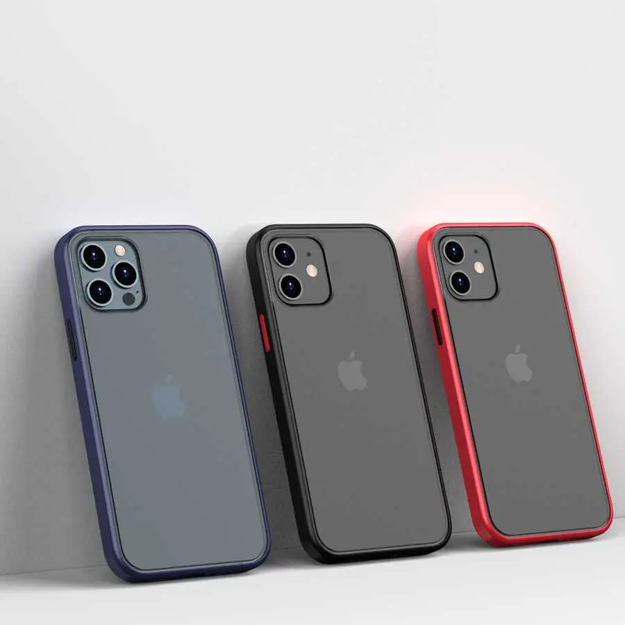 iPhone 12 Mini Kılıf, Mat Yüzeyli Darbe Emici TPU Kapak - Benks Magic Smooth