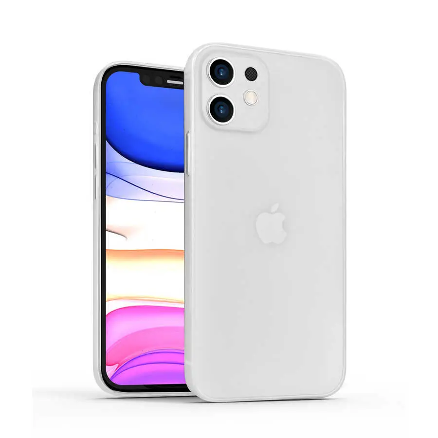 iPhone 12 Mini İnce Mat Kılıf - Wiwu Skin Nano PP