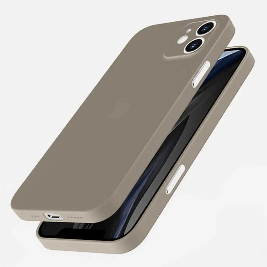 iPhone 12 Mini İnce Mat Kılıf - Wiwu Skin Nano PP