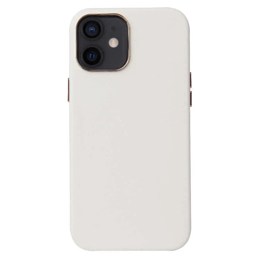 iPhone 12 Mini Deri Kılıf - Zore Eyzi Kapak