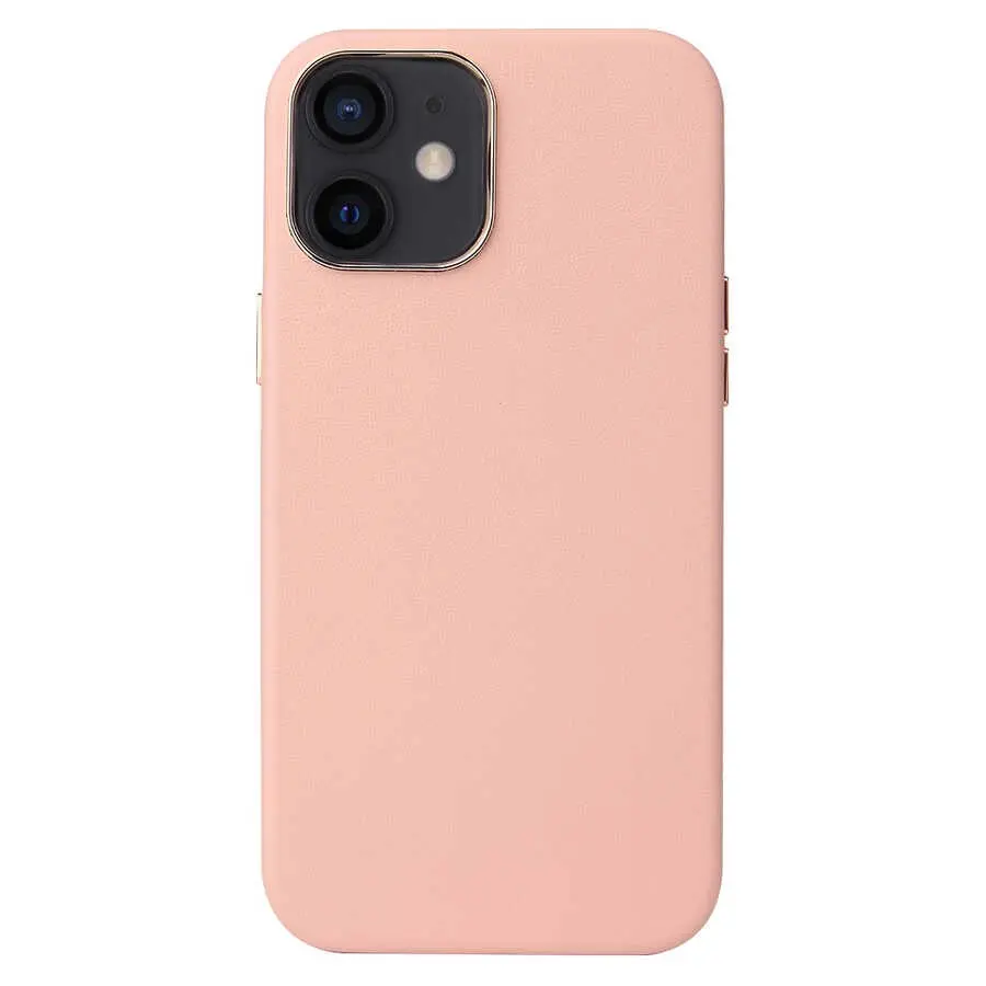 iPhone 12 Mini MagSafe Uyumlu Deri Kılıf - Zore Leathersafe Wireless