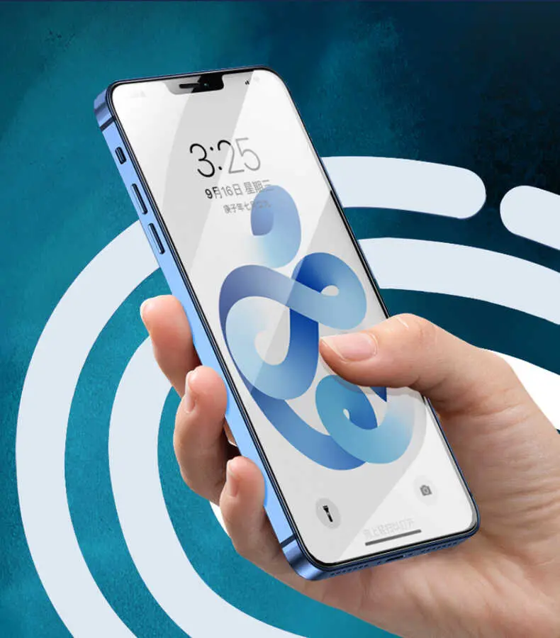 iPhone 12 Mini Ekran Koruyucu, 9H Sertlik Cam - Wiwu iVista