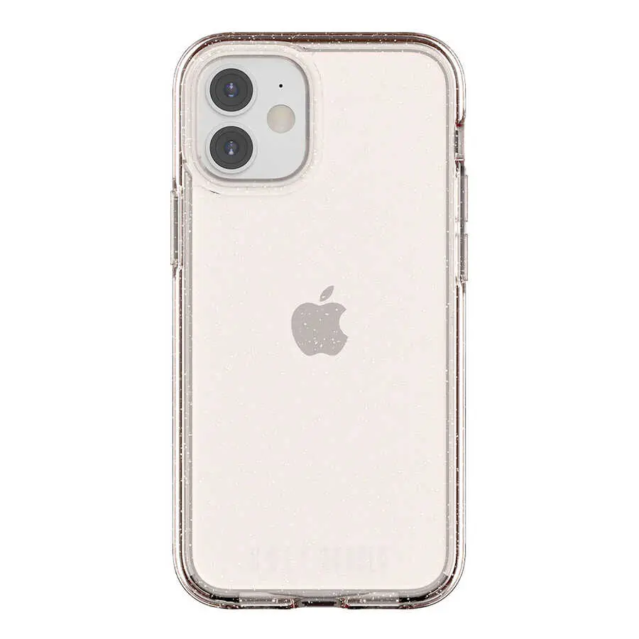 iPhone 12 Mini Şeffaf Kenarlı Kılıf - Ugly Rubber Vogue