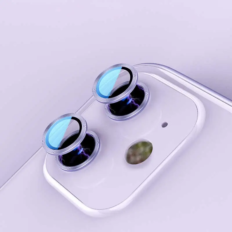 iPhone 12 Mini Kamera Lens Koruyucu, Temperli Cam - Zore CL-02