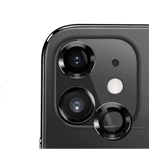 iPhone 12 Mini Safir Kamera Lens Koruyucu, Parmak İzi Bırakmayan - Zore CL-12