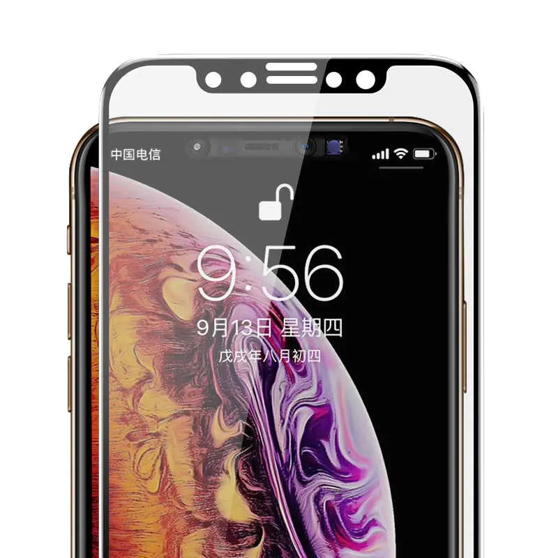 iPhone 12 Mini Gizlilik Ekran Koruyucu - Zore Kor Privacy
