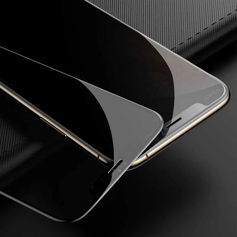 iPhone 12 Mini Gizlilik Ekran Koruyucu - Zore Kor Privacy