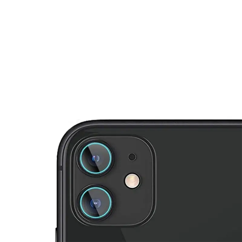 iPhone 12 Kamera Lens Koruyucu, 0,2 mm İncelik - Go Des Lens Shield