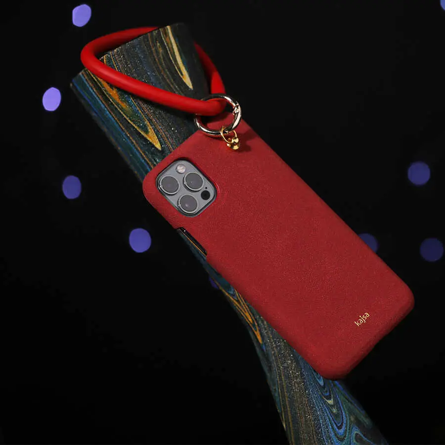 iPhone 12 Halka Tasarımlı Kılıf - Kajsa Splendid Morandi Ring
