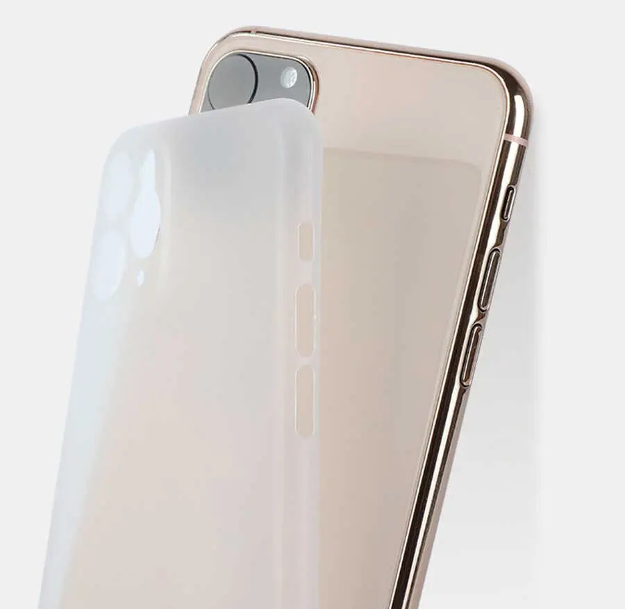iPhone 12 Mat İnce Kılıf - Wiwu Skin Nano PP