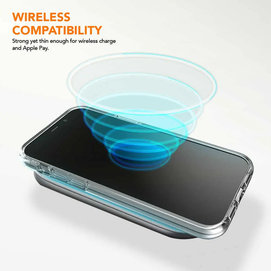 iPhone 12 Pro Şeffaf Kılıf - Ugly Rubber Pure Kapak