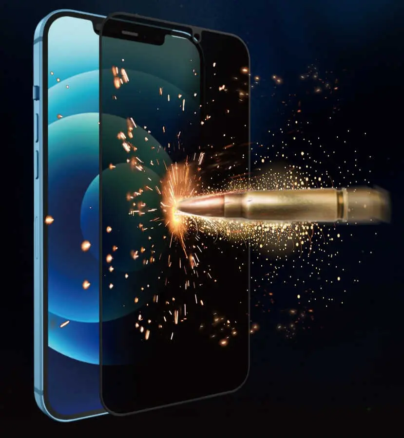 iPhone 12 Pro Gizlilik Ekran Koruyucu - Wiwu iPrivacy HD Anti-Peep