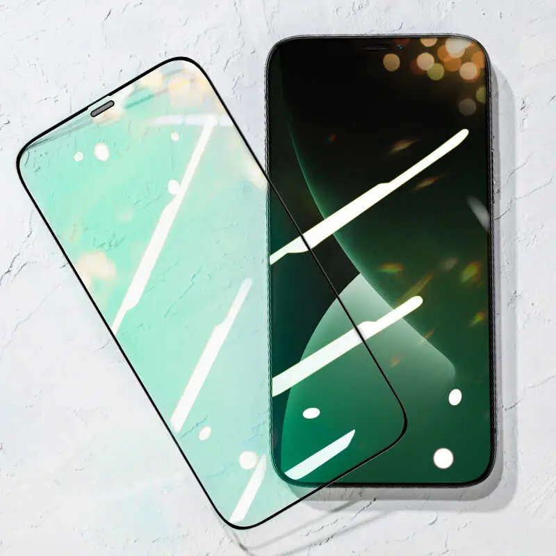 iPhone 12 Pro Tam Kaplamalı Ekran Koruyucu - Benks V Pro Dust Proof