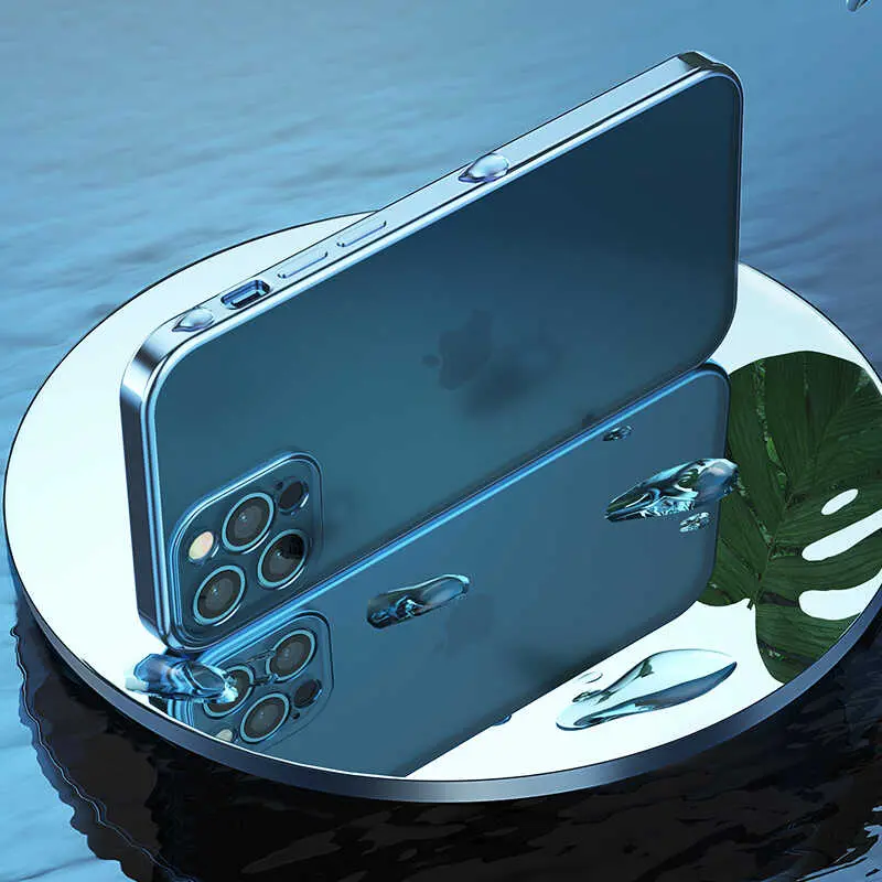 iPhone 12 Pro Mat Elektrokaplama TPU Kılıf - Benks Matte Electroplated