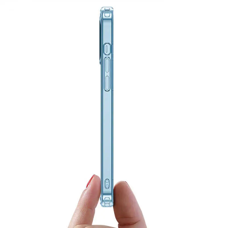 iPhone 12 Pro MagSafe Uyumlu Şeffaf Kılıf - Wiwu Magnetic Crystal