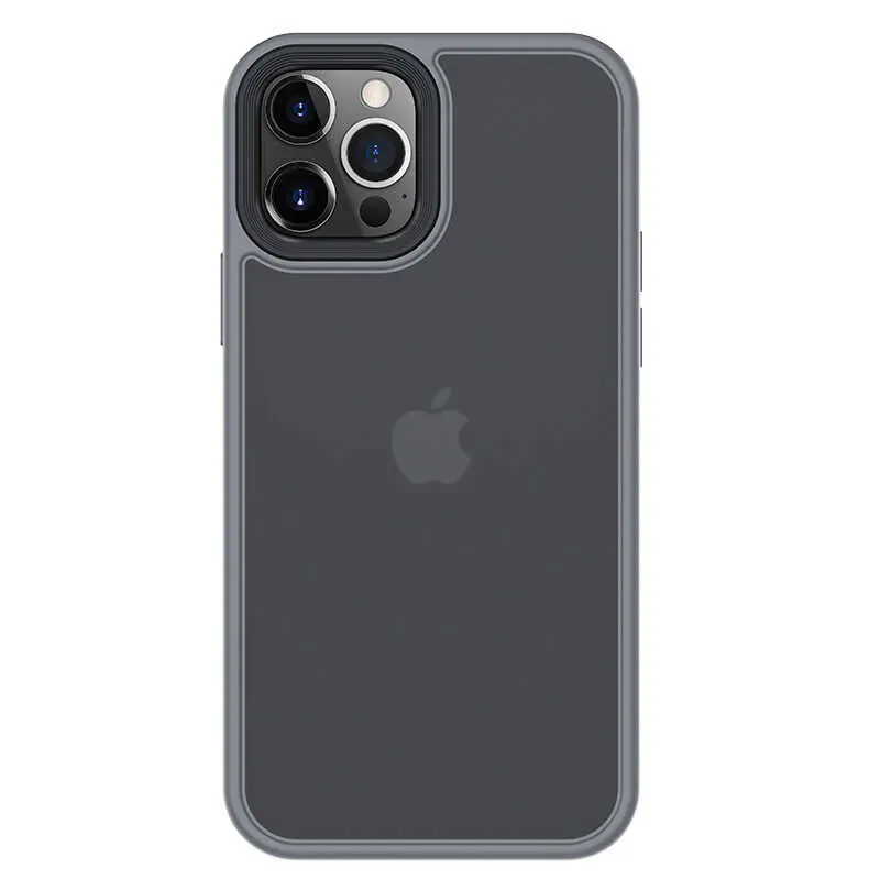 iPhone 12 Pro Silikon Kılıf, Yükseltilmiş Kenarlı - Benks Hybrid