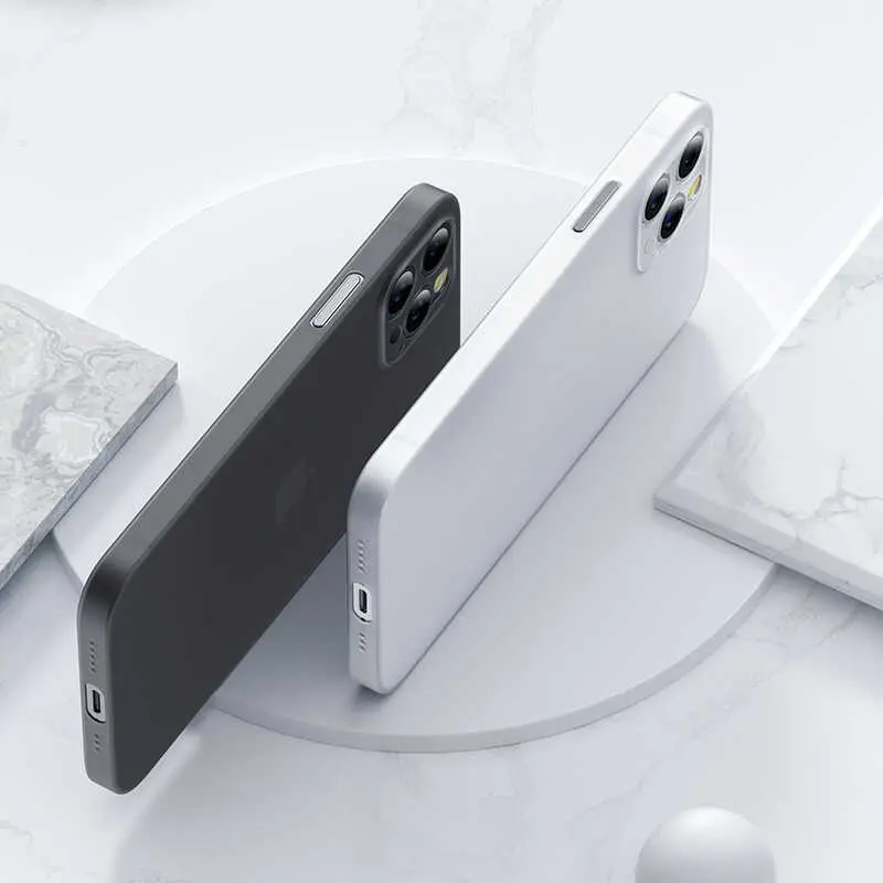 iPhone 12 Pro İnce Mat Kılıf - Benks Lollipop Protective