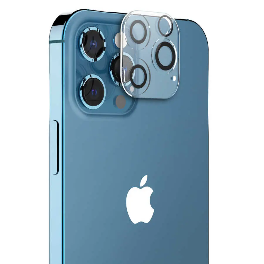 iPhone 12 Pro Max Temperli Kamera Lens Koruyucu - Araree C-Subcore