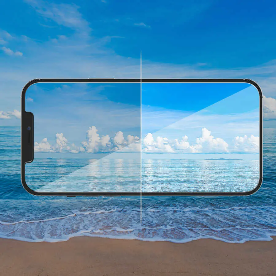 iPhone 12 Pro Max Temperli Cam Ekran Koruyucu - Araree Subcore