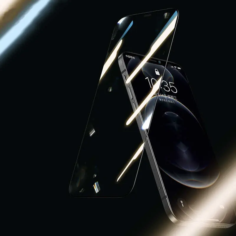 iPhone 12 Pro Max Temperli Cam Ekran Koruyucu - Benks KingKong Corning Glass