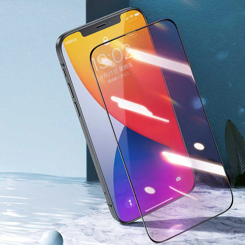 iPhone 12 Pro Max Ekran Koruyucu, Mavi Işık Filtreli - Benks KR Pro