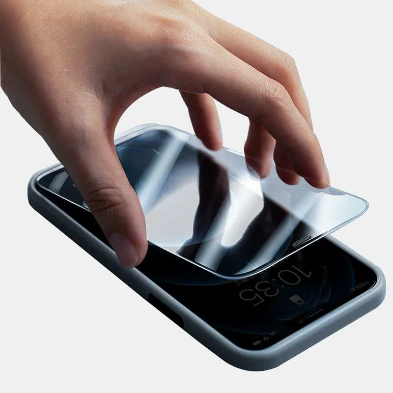 iPhone 12 Pro Max Temperli Cam Ekran Koruyucu - Benks Schott Glass
