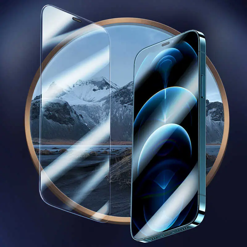 iPhone 12 Pro Max Temperli Cam Ekran Koruyucu - Benks Schott Glass