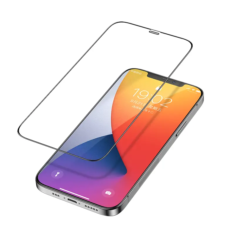 iPhone 12 Pro Max Şeffaf Ekran Koruyucu - Benks V Pro Plus