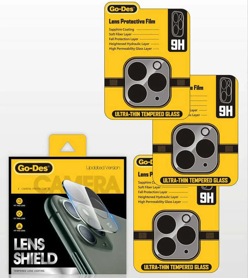 iPhone 12 Pro Max Kamera Lens Koruyucu - Go Des Lens Shield