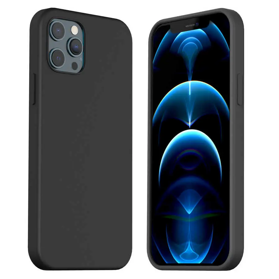 iPhone 12 Pro Max Silikon Kılıf - Araree Typo Skin