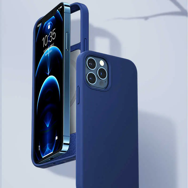 iPhone 12 Pro Max MagSafe Uyumlu Silikon Kılıf - Benks Magnetic