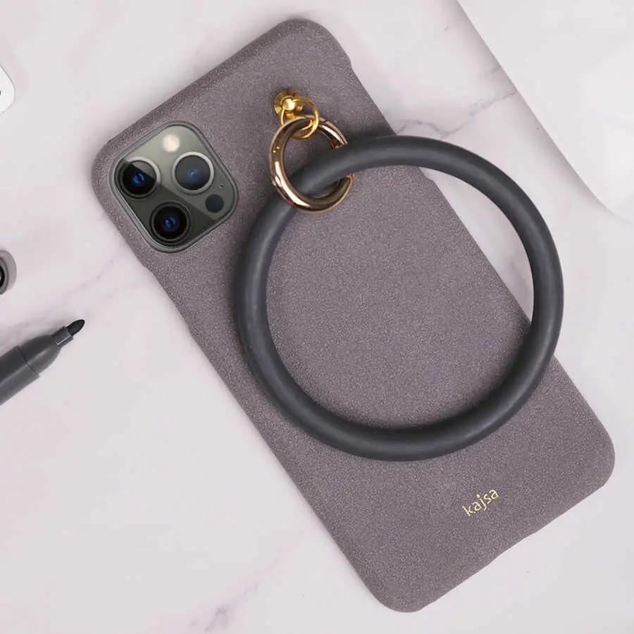 iPhone 12 Pro Max Kılıf Halka Tasarımlı Morandi Serisi - Kajsa Splendid