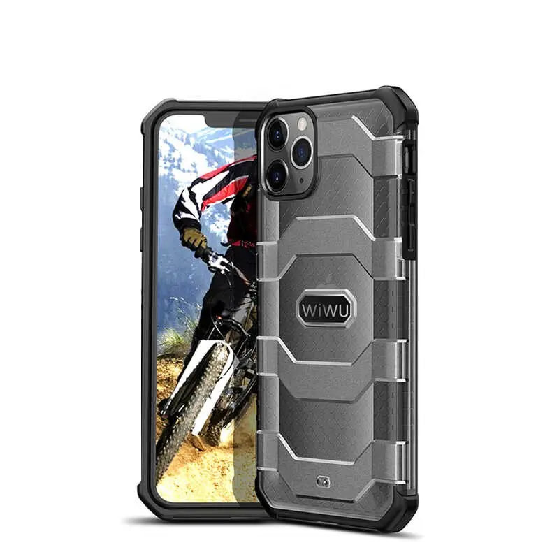 iPhone 12 Pro Max Kılıf, Mat Arka Yüzeyli - Wiwu Voyager