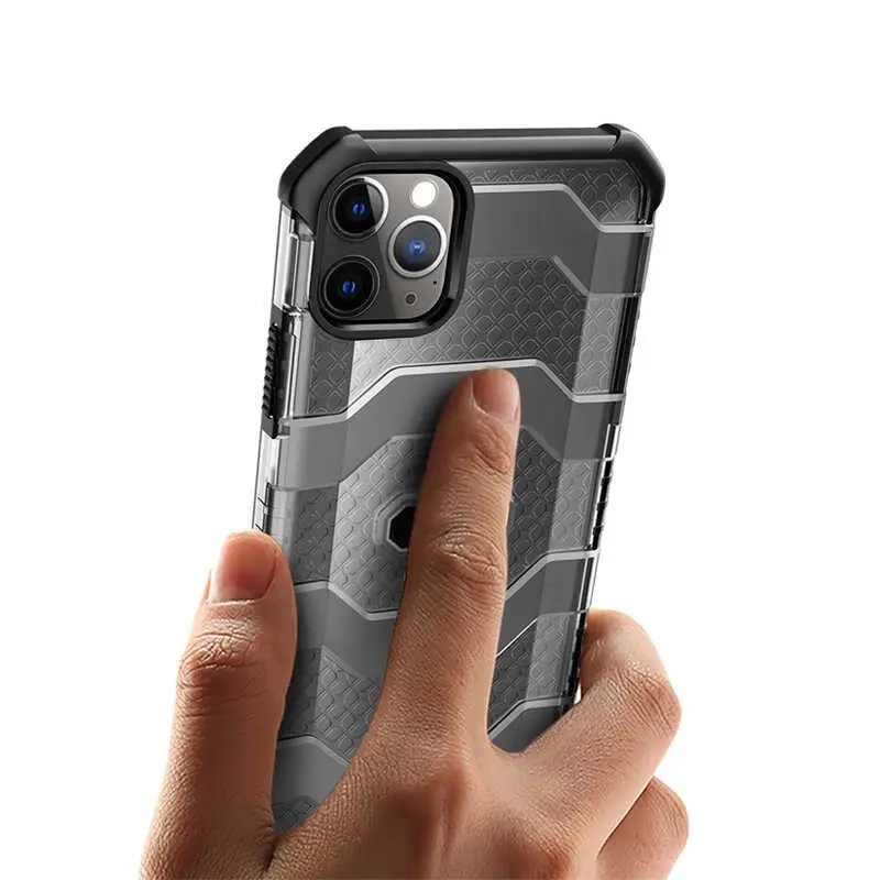 iPhone 12 Pro Max Kılıf, Mat Arka Yüzeyli - Wiwu Voyager