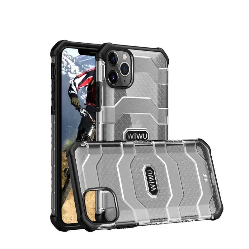 iPhone 12 Pro Max Kılıf, Mat Arka Yüzeyli - Wiwu Voyager