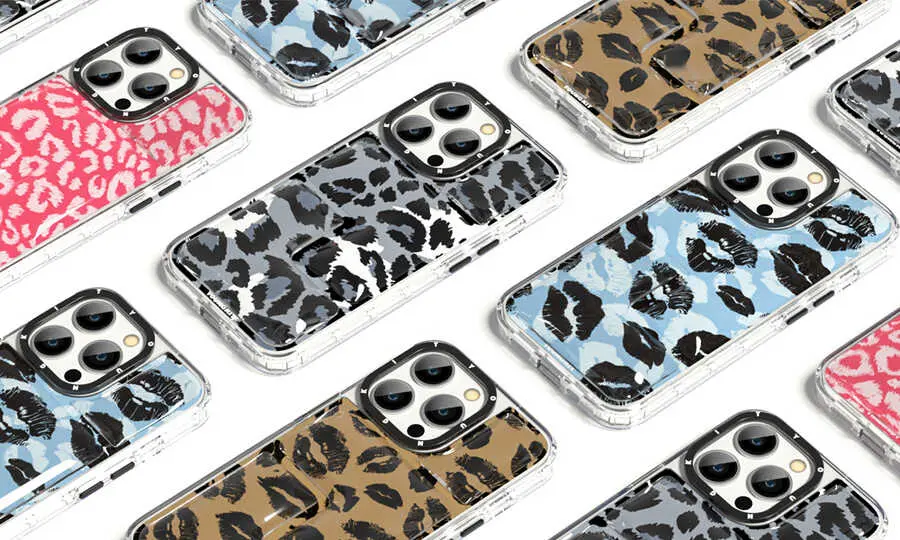 iPhone 12 Pro Max Kılıf, Kamera Çerçeveli ve Düşme Dayanımlı - YoungKit Leopard Article