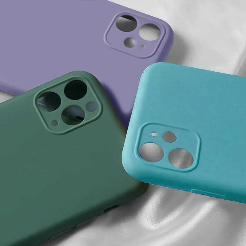 iPhone 12 Pro Max Silikon Kılıf - Zore LSR Lansman Kapak