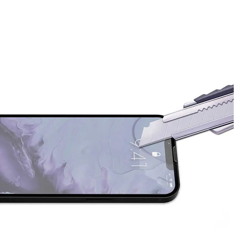 iPhone 12 Pro Max Ekran Koruyucu, 9H Alüminasilikat Cam - Wiwu iVista