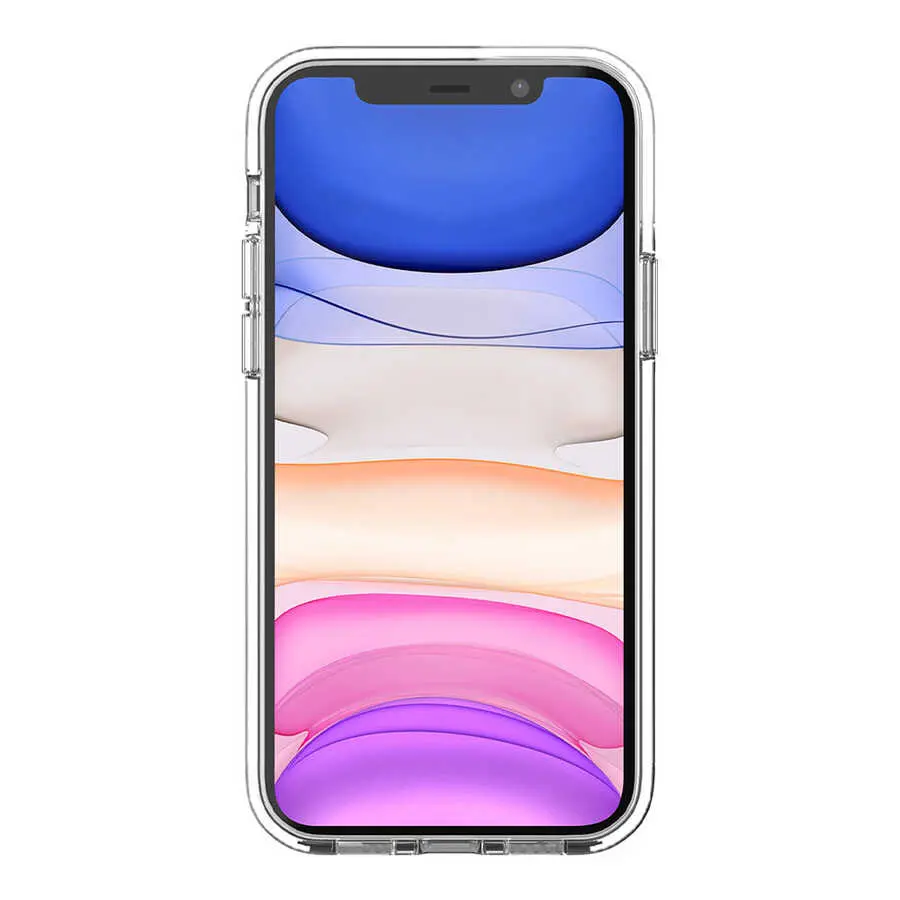iPhone 12 Pro Max Şeffaf Kılıf - Ugly Rubber Pure