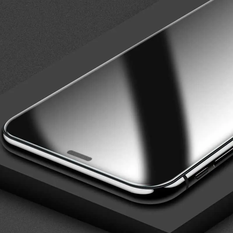 iPhone 12 Pro Max Temperli Ekran Koruyucu, Gizlilik ve Toz Önleyici - Zore