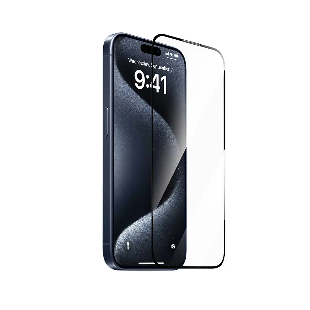 iPhone 12 Temperli Cam Ekran Koruyucu, Kolay Uygulama Aparatlı - Wiwu SQ-008