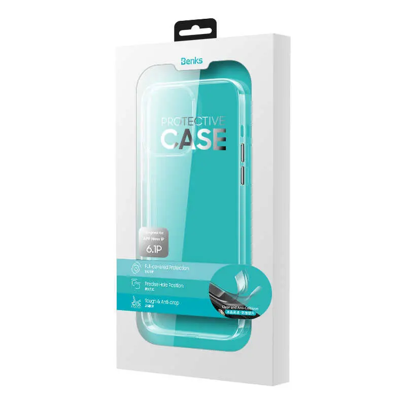 iPhone 13 Mini Şeffaf Kılıf - Benks Crystal Series